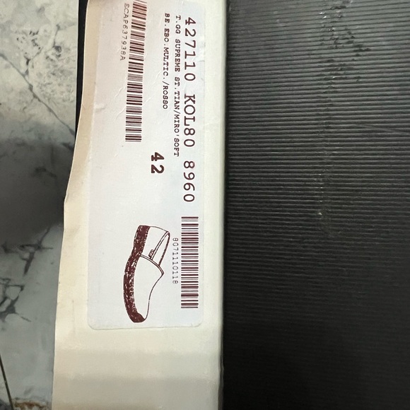 COPY - GG Supreme Monogram Tian Womens Espadrilles 42 Beige Multicolor Red - Picture 4 of 5